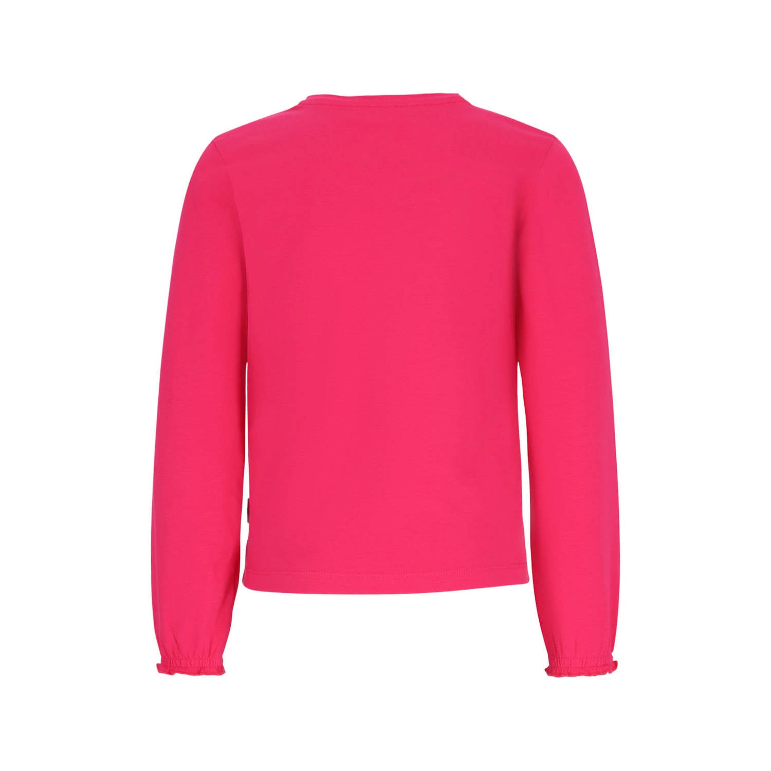 B.Nosy aansluitende longsleeve met print roze
