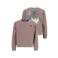 B.Nosy rechtvallende sweater met backprint - bruin