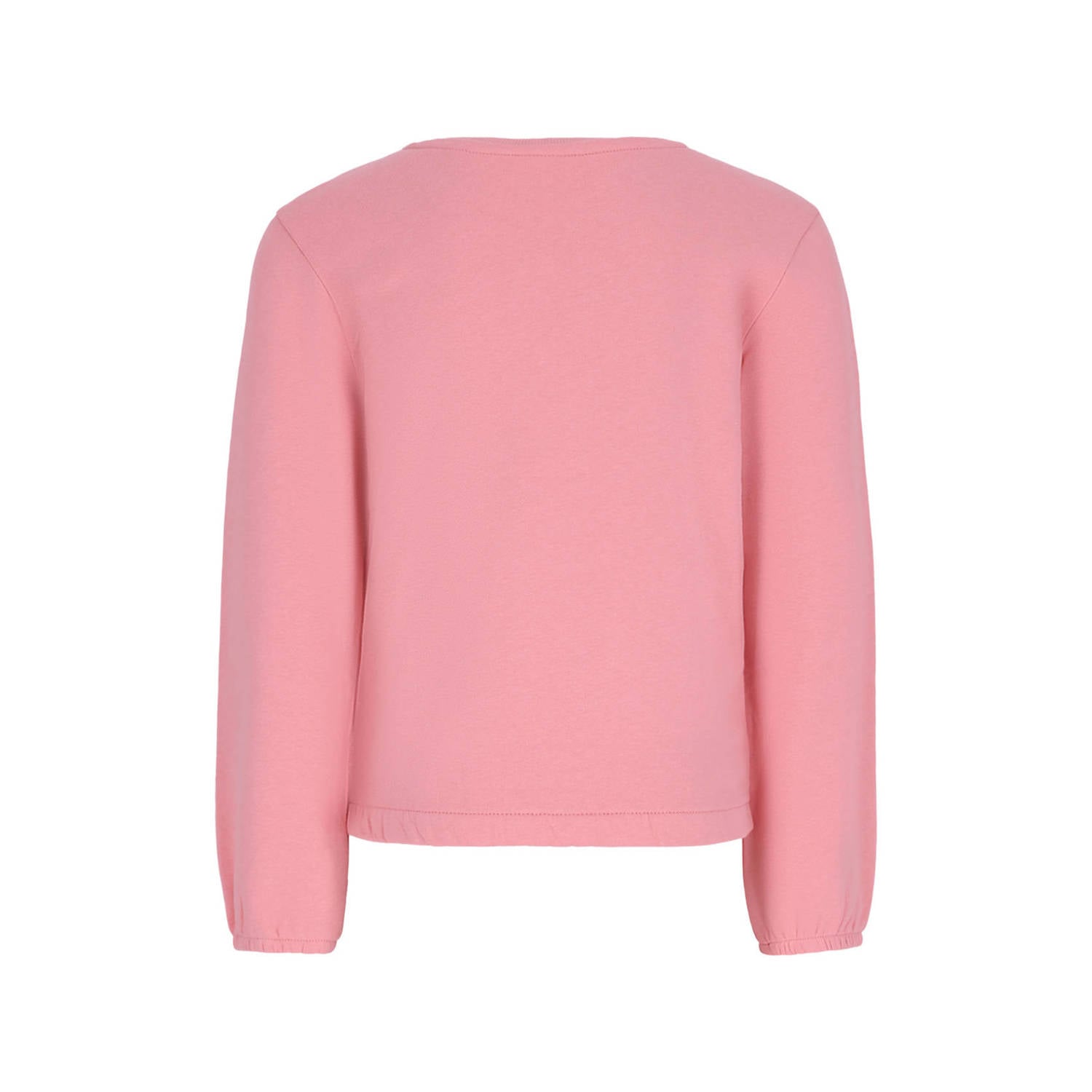 B.Nosy rechtvallende sweater met print roze