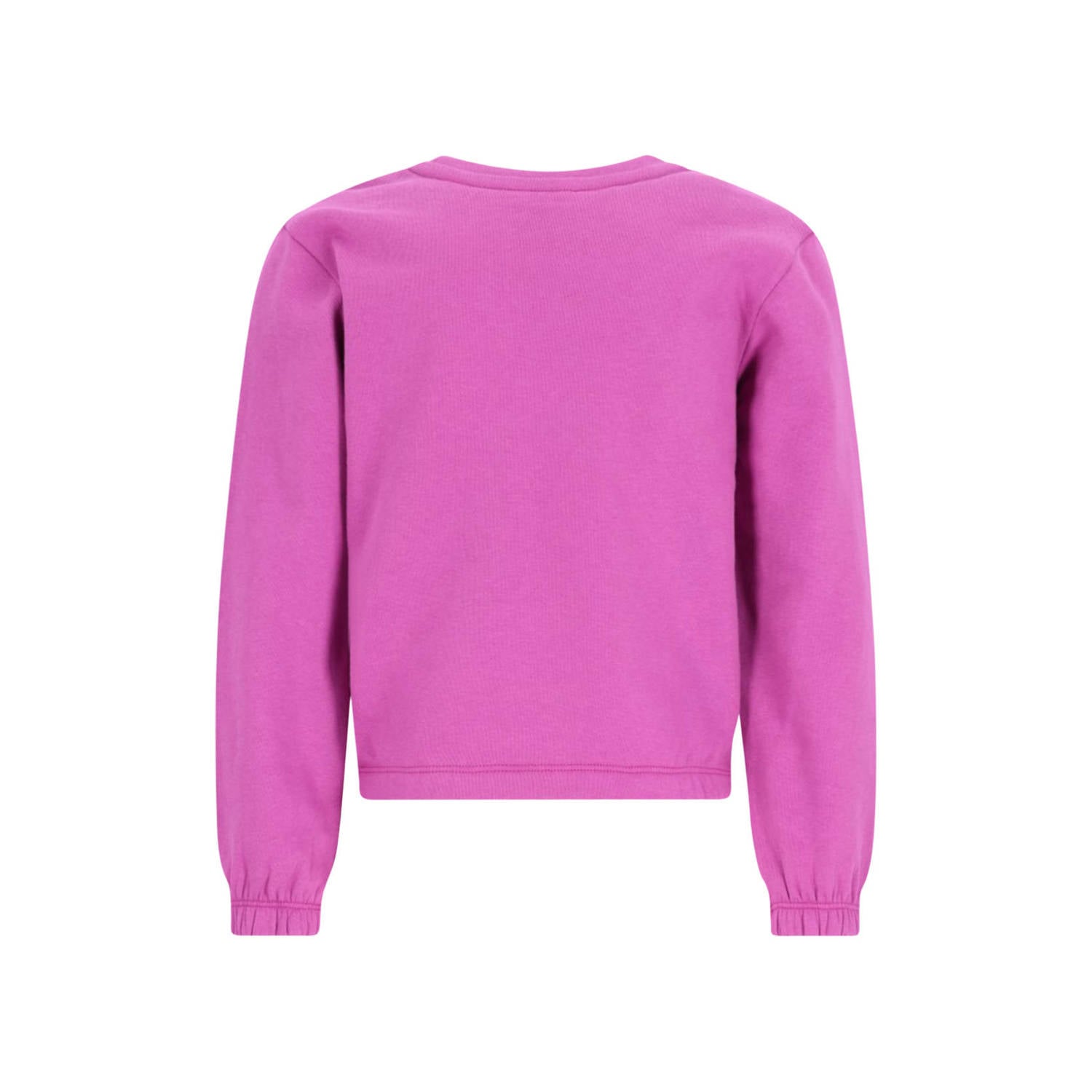 B.Nosy aansluitende sweater met print paars