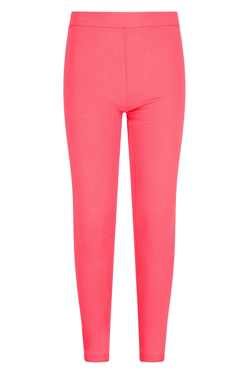 Rode meisjes B.Nosy super skinny legging van stretchkatoen met regular waist, elastische tailleband en effen