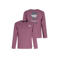B.Nosy rechtvallende longsleeve met backprint - paars