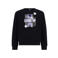 B.Nosy rechtvallende sweater met print - zwart