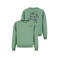 B.Nosy rechtvallende sweater met backprint - groen