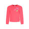 B.Nosy rechtvallende longsleeve met print - koraalrood