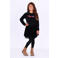 B.Nosy rechtvallende sweater met tekst - zwart
