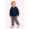 B.Nosy rechtvallend sweatvest - donkerblauw