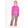 B.Nosy aansluitende longsleeve met backprint - paars