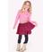 B.Nosy midi jurk met print - roze