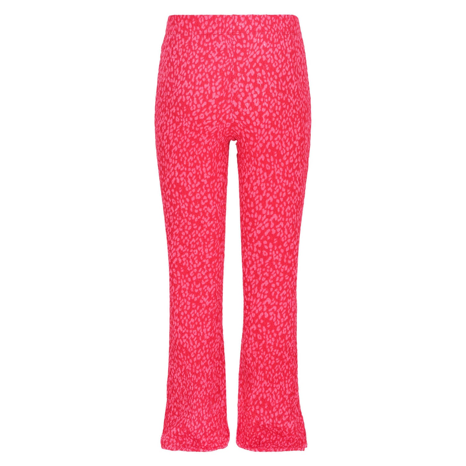 B.Nosy flared broek met print roze