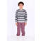 B.Nosy tapered cargobroek - paars