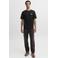 JACK & JONES regular fit T-shirt met logo - zwart