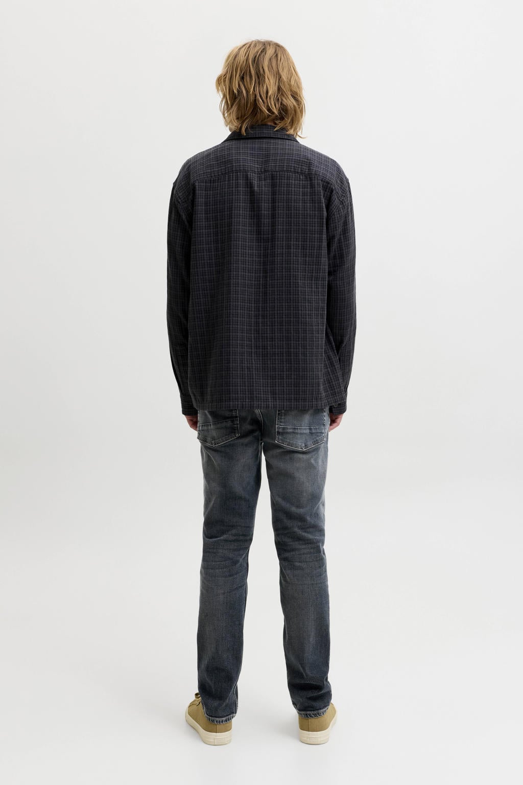 JACK & JONES JEANS INTELLIGENCE regular fit jeans - blue denim
