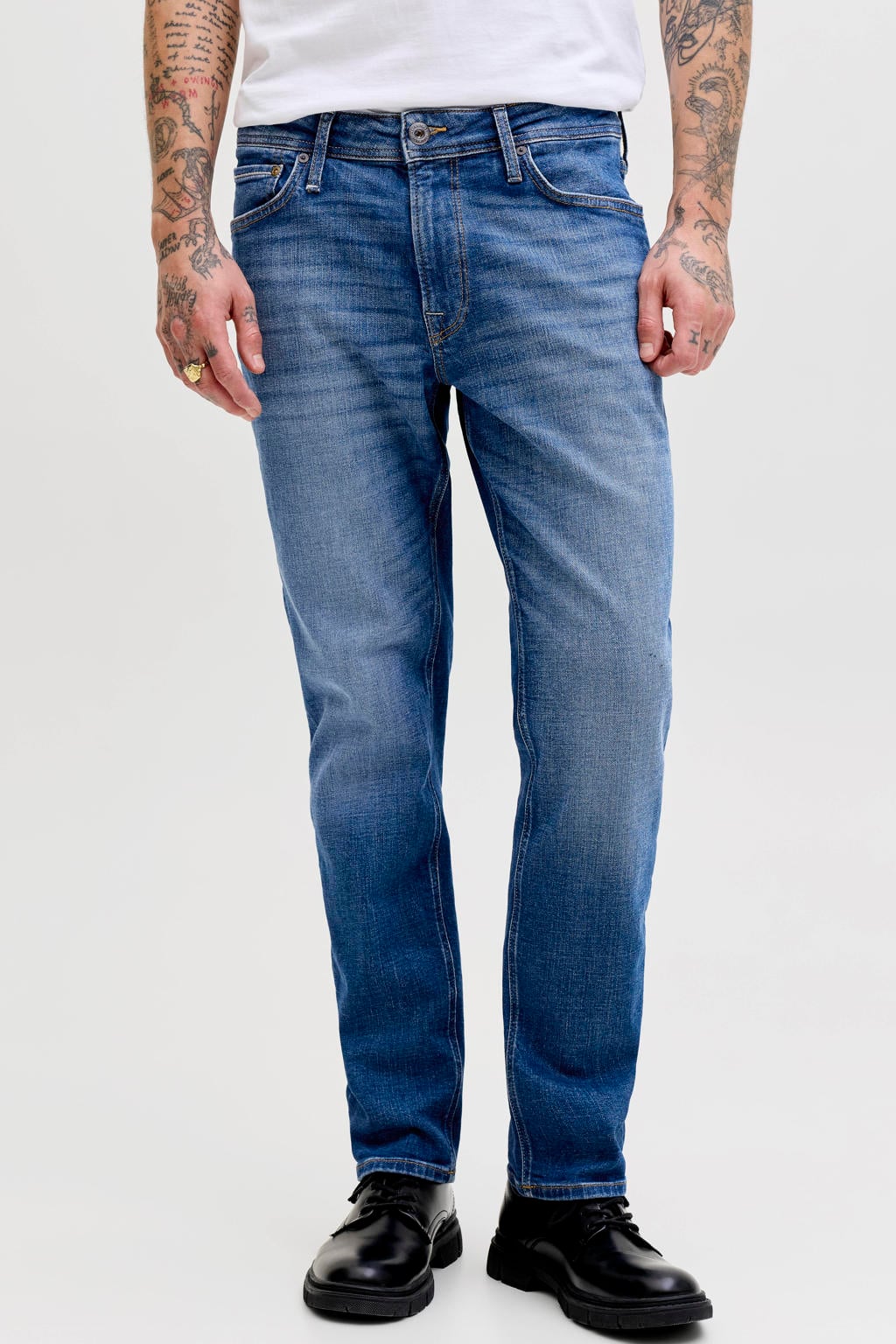 JACK & JONES JEANS INTELLIGENCE regular fit jeans - 478 blue denim
