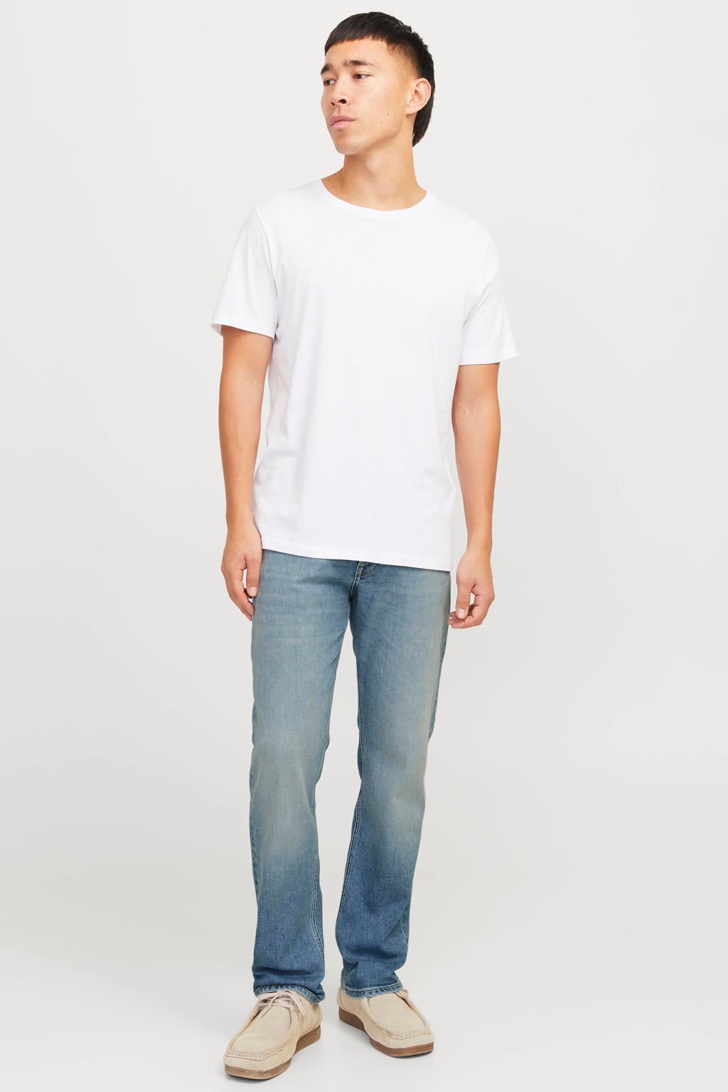 JACK & JONES JEANS INTELLIGENCE JJICLARK JJORIGINAL regular fit jeans - blauw