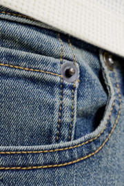 thumbnail: JACK & JONES JEANS INTELLIGENCE JJIGLENN JJORIGINAL slim fit jeans - blauw