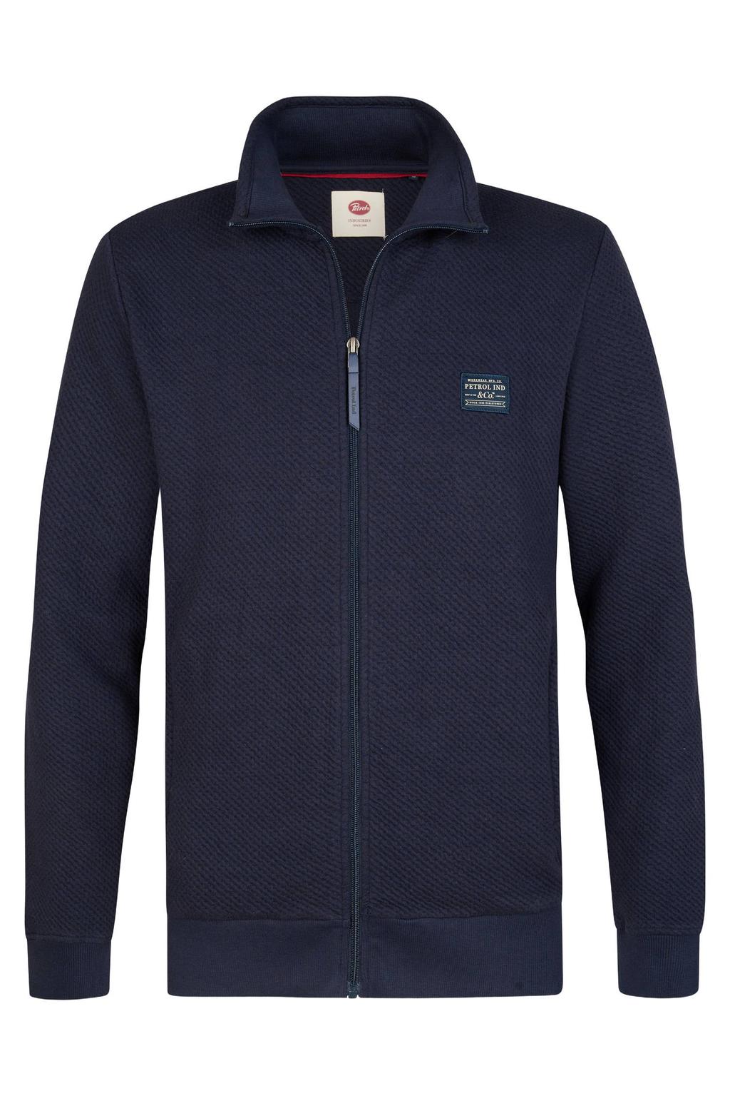 Petrol Industries sweatvest - donkerblauw
