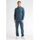 Petrol Industries regular fit gebreide trui - blauw