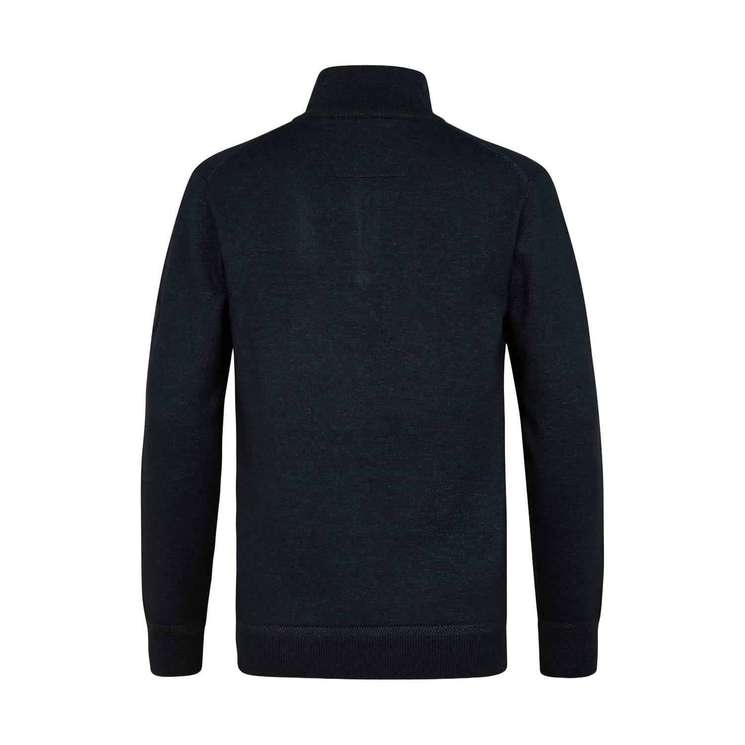 Petrol Industries regular fit gebreide trui deep black