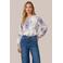 CS the Label blouse met print - paars