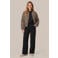CS the Label tussenjas met panterprint - beige