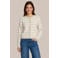 CS the Label gebreid gestreept vest met glitters - beige