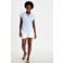 Cache Cache gestreepte blouse met borduursels - lichtblauw