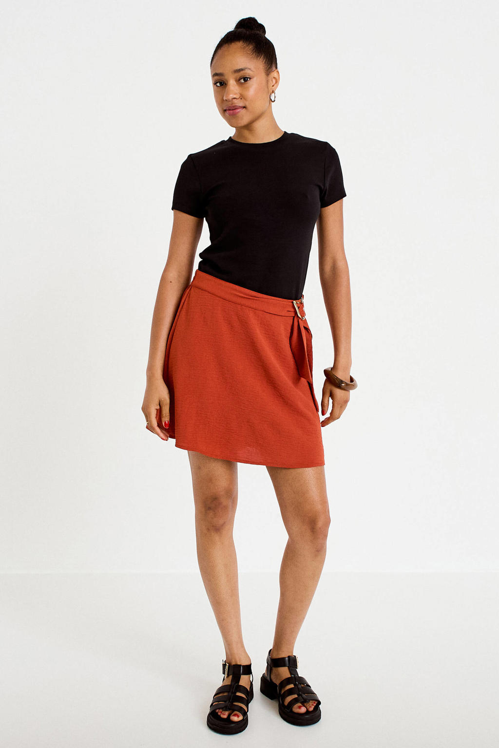 Cache Cache mini skort - donker oranje