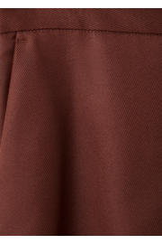 thumbnail: Mango wide leg broek - roodbruin