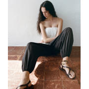 thumbnail: Mango leren sandalen - donkerbruin