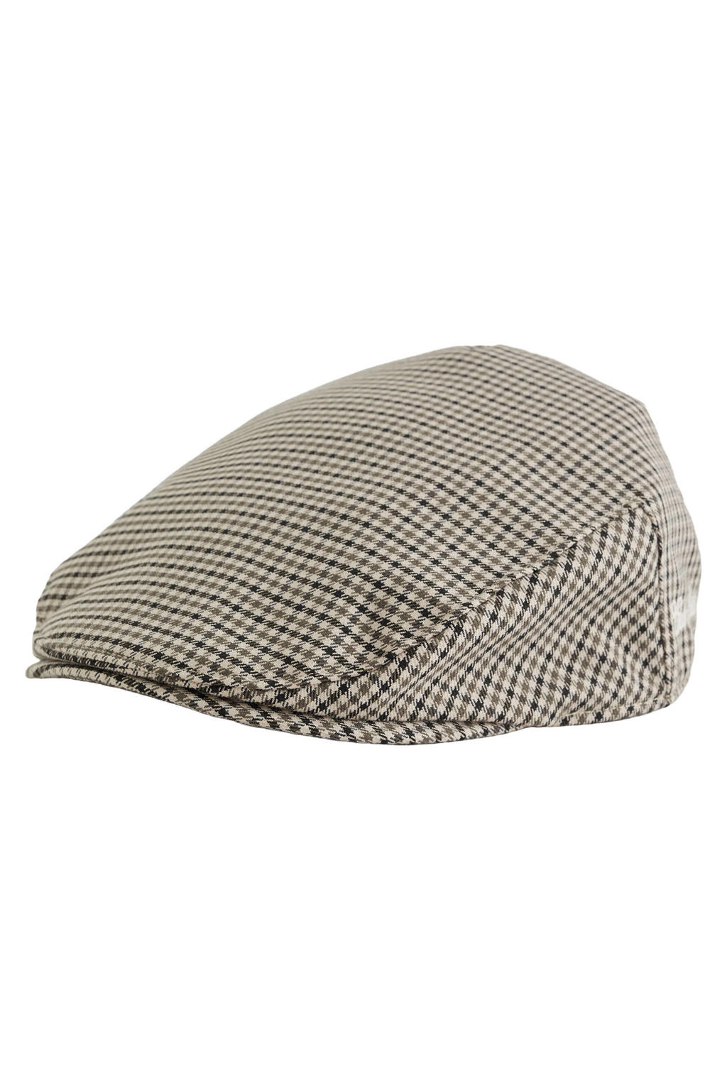 WE Fashion geruite flatcap beige