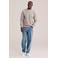 WE Fashion regular fit sweater met wafelstructuur - kit
