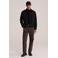 WE Fashion wollen regular fit gebreide trui - zwart