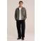 WE Fashion regular fit gemêleerd overshirt - grijs