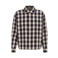 WE Fashion regular fit geruit overhemd - donkerblauw