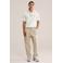 WE Fashion regular fit piqué polo - ecru