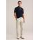WE Fashion regular fit piqué polo - donkerblauw