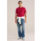 WE Fashion regular fit polo - rood