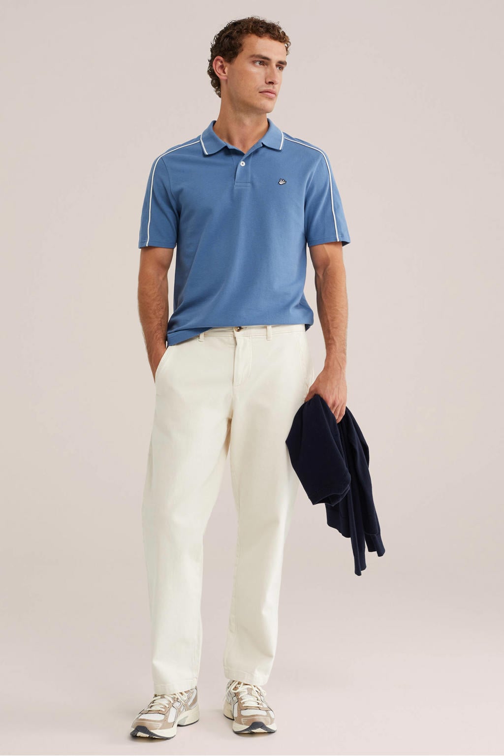 WE Fashion regular fit polo - midnight mist