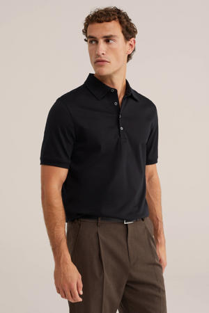 regular fit polo - zwart