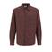 WE Fashion regular fit casual overhemd - donkerrood