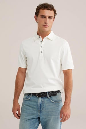regular fit polo - ecru