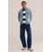 WE Fashion Blue Ridge barrel jeans - donkerblauw