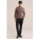 WE Fashion regular fit gebreide trui - graphite