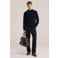 WE Fashion regular fit geruite chino - blauw