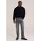 WE Fashion regular fit gebreide trui - zwart