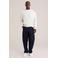 WE Fashion regular fit gebreide trui - ecru
