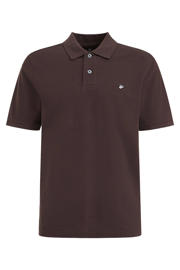 thumbnail: WE Fashion regular fit polo - bruin