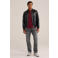 WE Fashion regular fit T-shirt - wijnrood