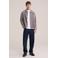 WE Fashion relaxed fit geruite overhemd - wine